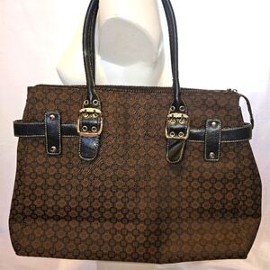 Nine West Brown and Black Totes